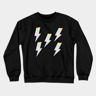 Tye Dye Lightning Sticker Pack (collab with Lisa Monier) Crewneck Sweatshirt